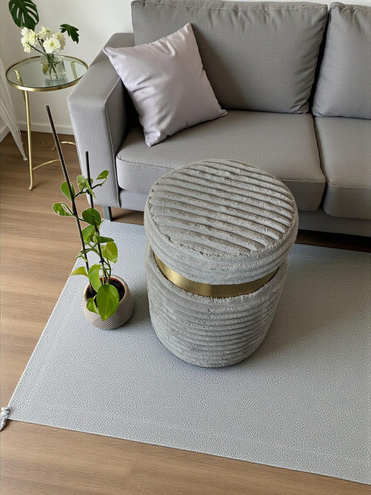 Minimalist Modern Luxury Otooman Pouf