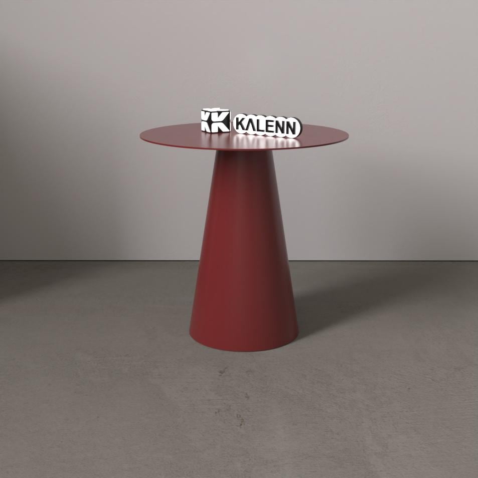 Modern Metal Cone Side Tables β Nesting Set of 3, Matte Finish