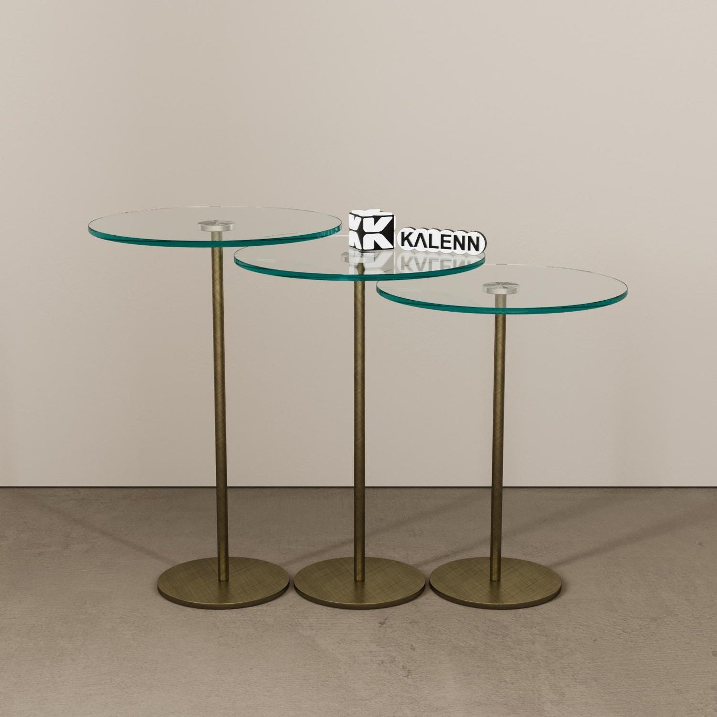 Metal Luxury Nesting Table, Sİde Table