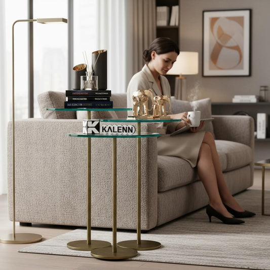 Metal Luxury Nesting Table, Sİde Table