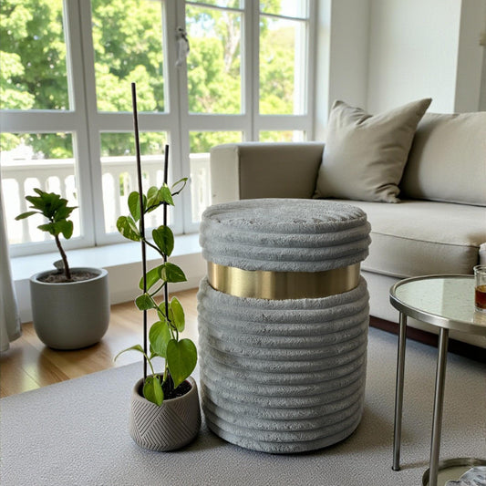 Minimalist Modern Luxury Otooman Pouf