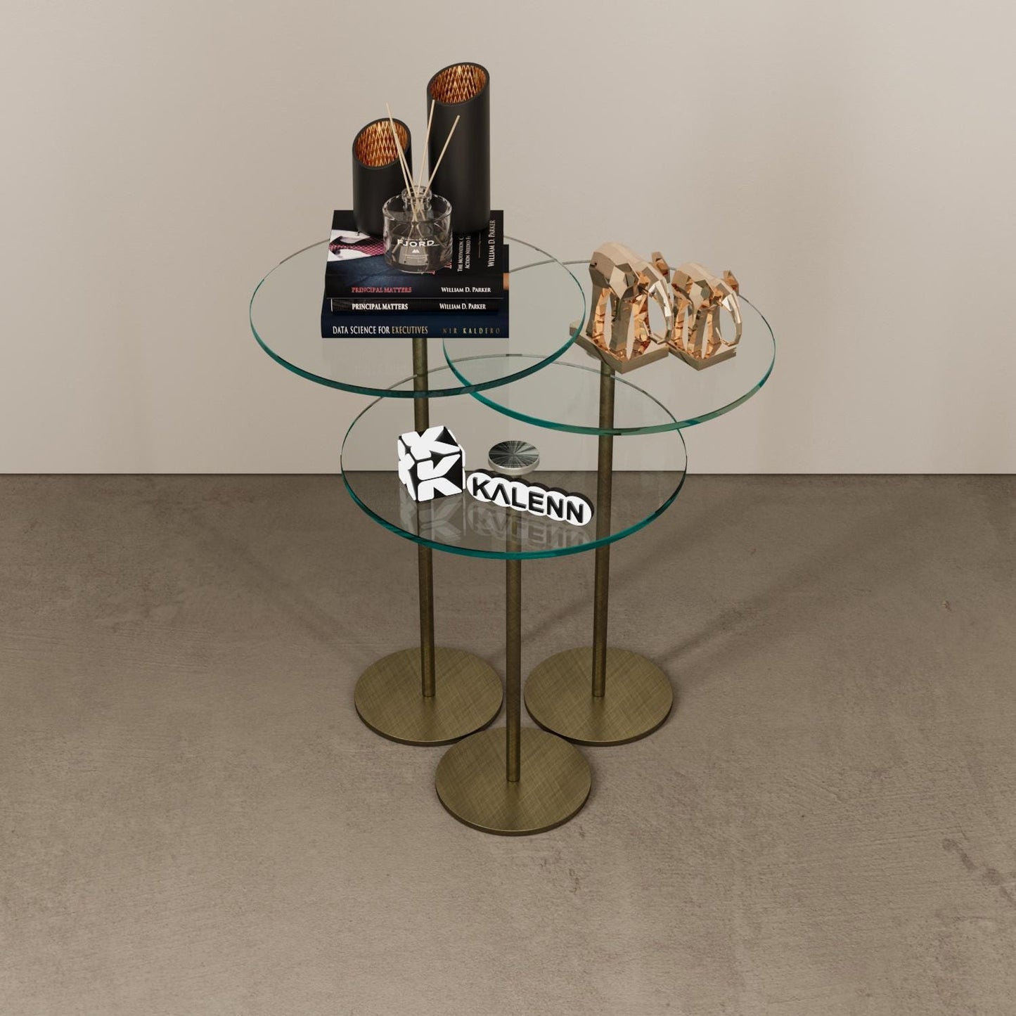 Metal Luxury Nesting Table, Sİde Table