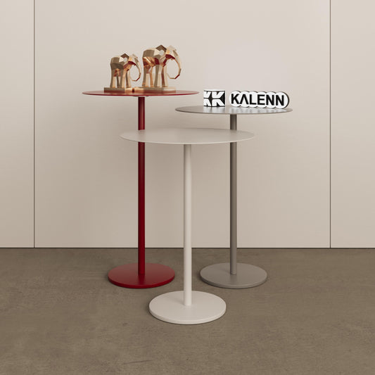 Modern Metal Nesting Side Tables Set of 3