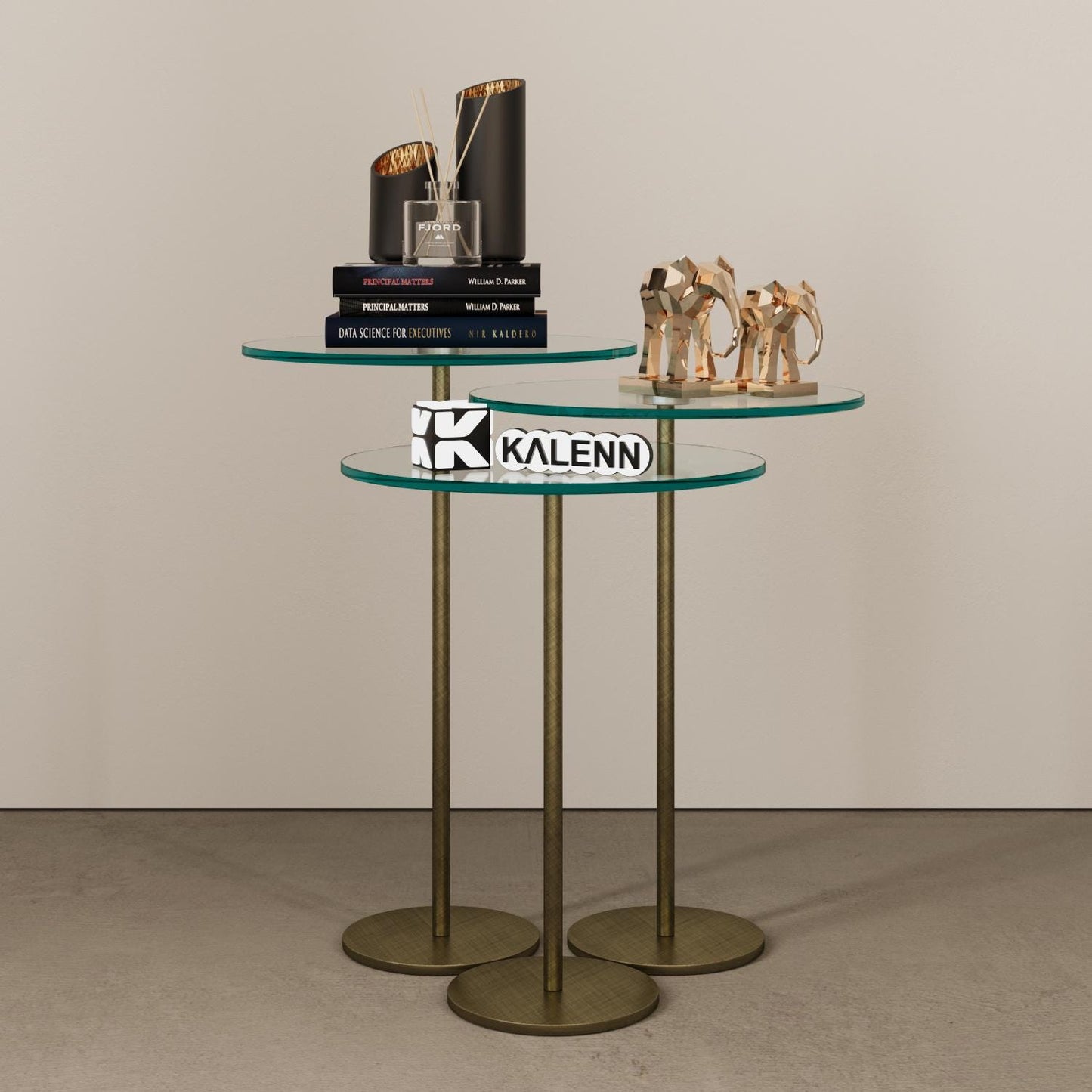 Metal Luxury Nesting Table, Sİde Table