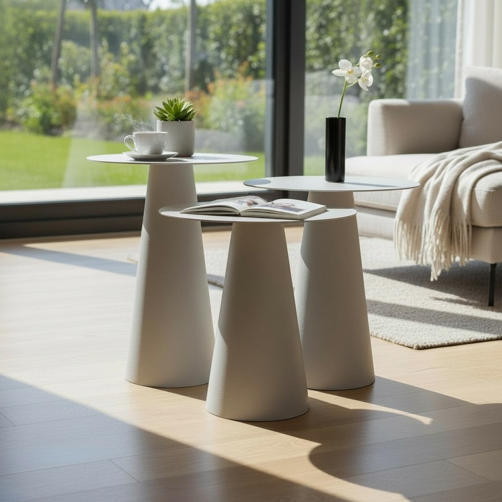 Konik 3lü Sehpa Takımı