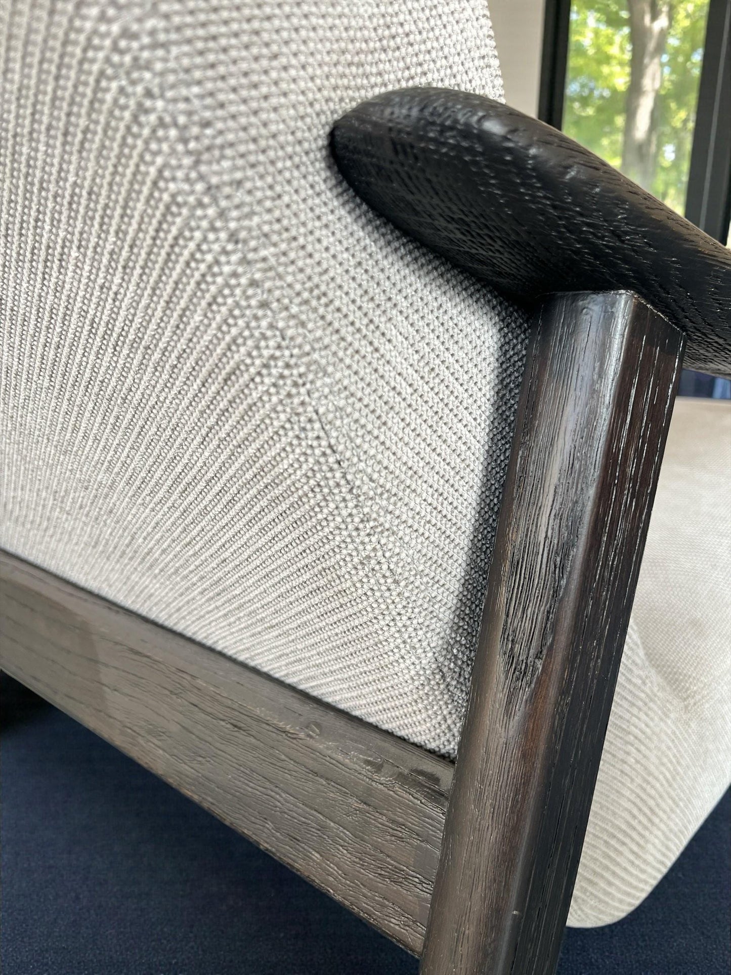 Modern Wooden Scandinavian Lounge Armchair